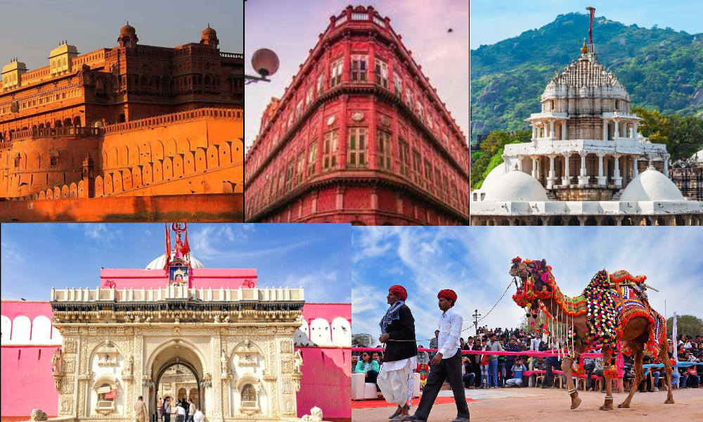 Day 4: Jaipur To Bikaner:- Junagarh Fort, Rampuriya Haweli, Jain Temple, Karni Mata Temple, National Camel Research Centre.