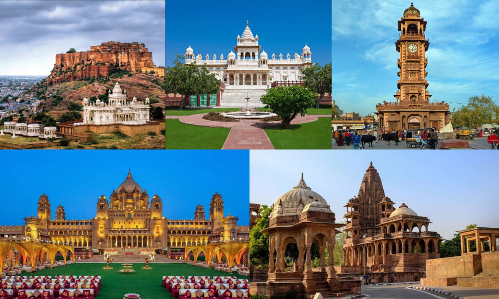 Day 7: Jaisalmer To Jodhpur:- Mehrangarh Fort, Jaswant Thada, Clock Tower, Umaid Bhawan Palace, Mandore Gardens.