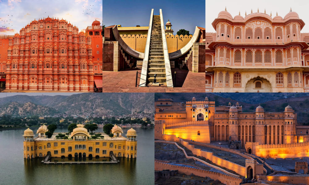 Day 3: Jaipur :- Hawa Mahal, Jantar Mantar, City palace, Water palace, Amer palace. Day 3: Jaipur :- Hawa Mahal, Jantar Mantar, City palace, Water palace, Amer palace.