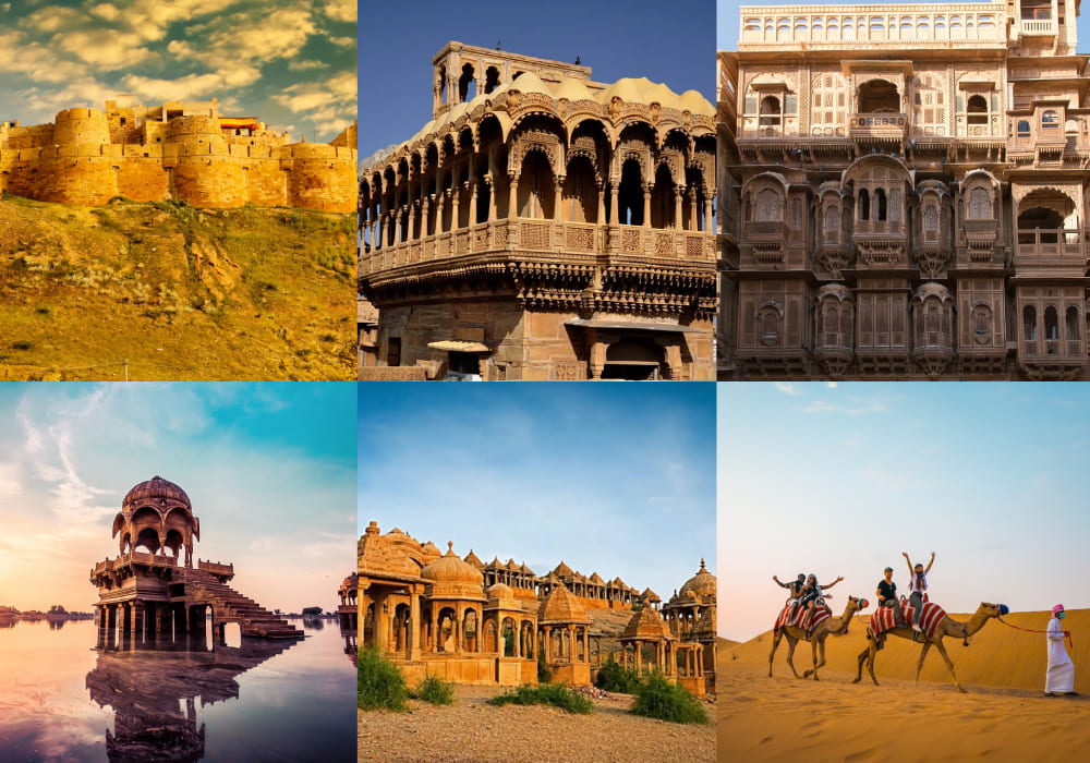 Day 4: Jaisalmer Sightseen :- Golden Fort, Salim Singh Ki Haveli, Patwon Ki Haveli, Gadisar Lake, Bada Bagh, (Desert Safari Khuri Sam) Day 4: Jaisalmer Sightseen :- Golden Fort, Salim Singh Ki Haveli, Patwon Ki Haveli, Gadisar Lake, Bada Bagh, (Desert Safari Khuri Sam)