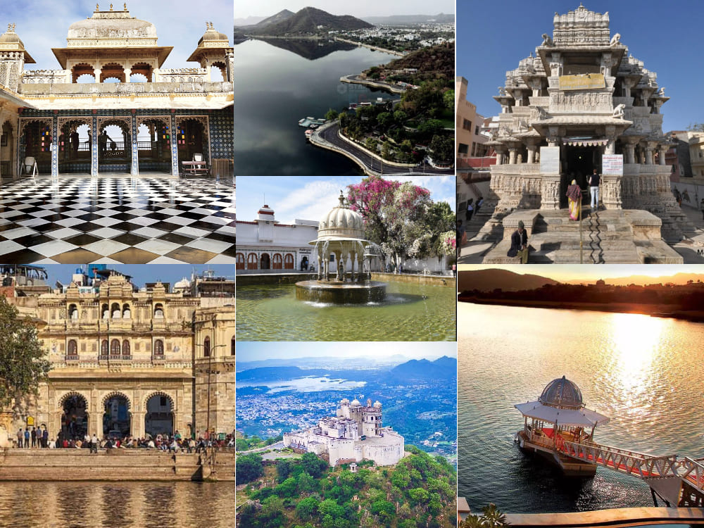 Day 7: Udaipur Sightseen:- City Palace, Jagdish Temple, Bagore Ki Haveli, Pichola Lake, Fateh Sagar Lake, Saheliyon Ki Bari, Monsoon Palace. Day 7: Udaipur Sightseen:- City Palace, Jagdish Temple, Bagore Ki Haveli, Pichola Lake, Fateh Sagar Lake, Saheliyon Ki Bari, Monsoon Palace.