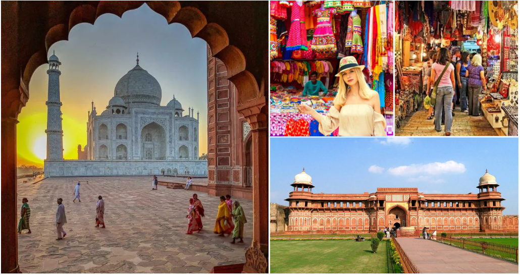Taj Mahal Sunrise Tour with Agra Fort – Pickup from Delhi or Jaipur Hotel Airport