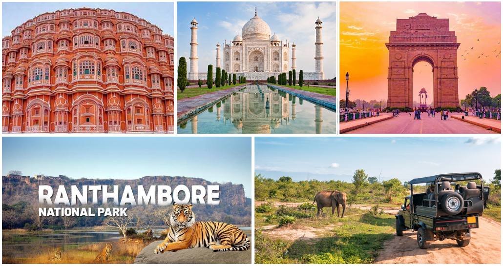 Golden Triangle Tour with Ranthambore Tiger National Park – Private Driver With Car