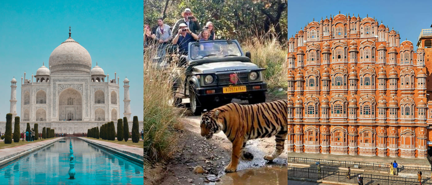 4N 5D Delhi Agra Ranthambore Jaipur Delhi Drop